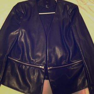 Faux Leather Jacket
